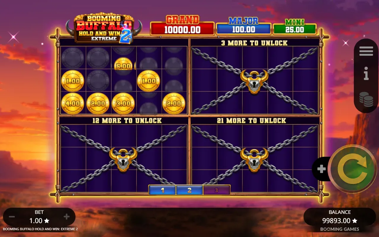 Inicio del Hold and Win