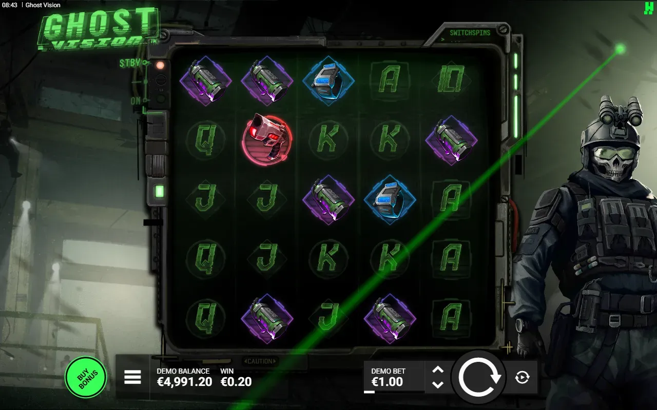Giro base de Ghost Vision