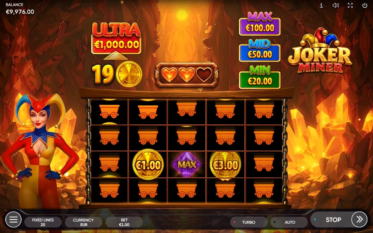 Inicio del Hold and Win
