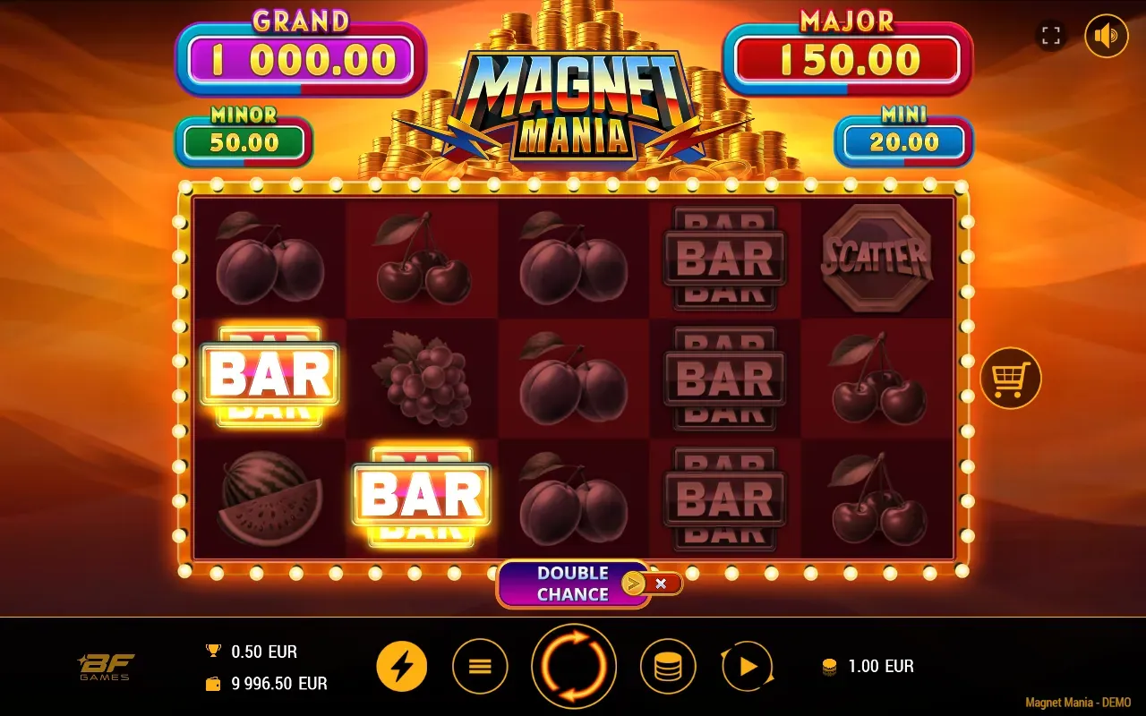 Triple BAR en el juego base