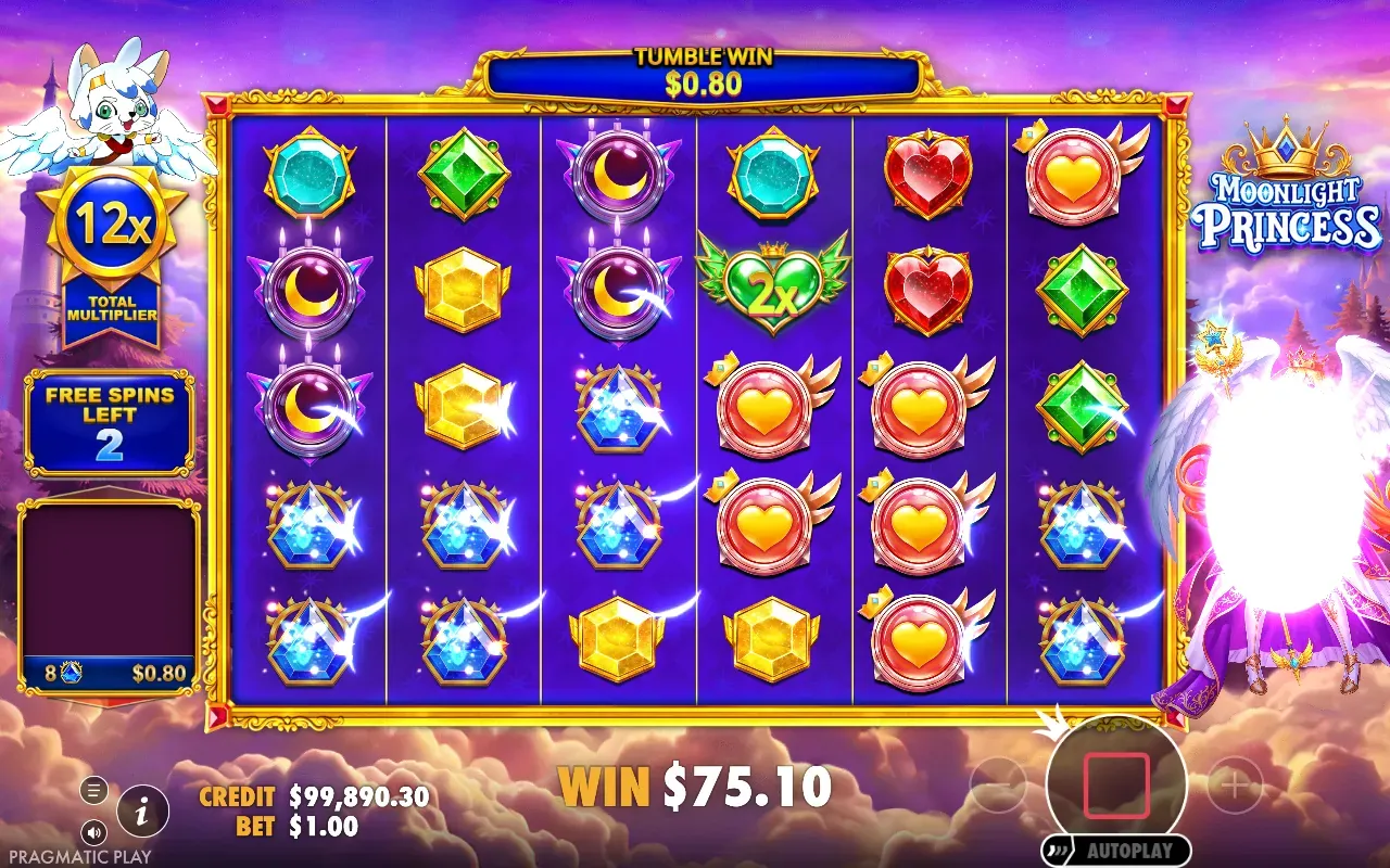 Multiplicador total en giros gratis