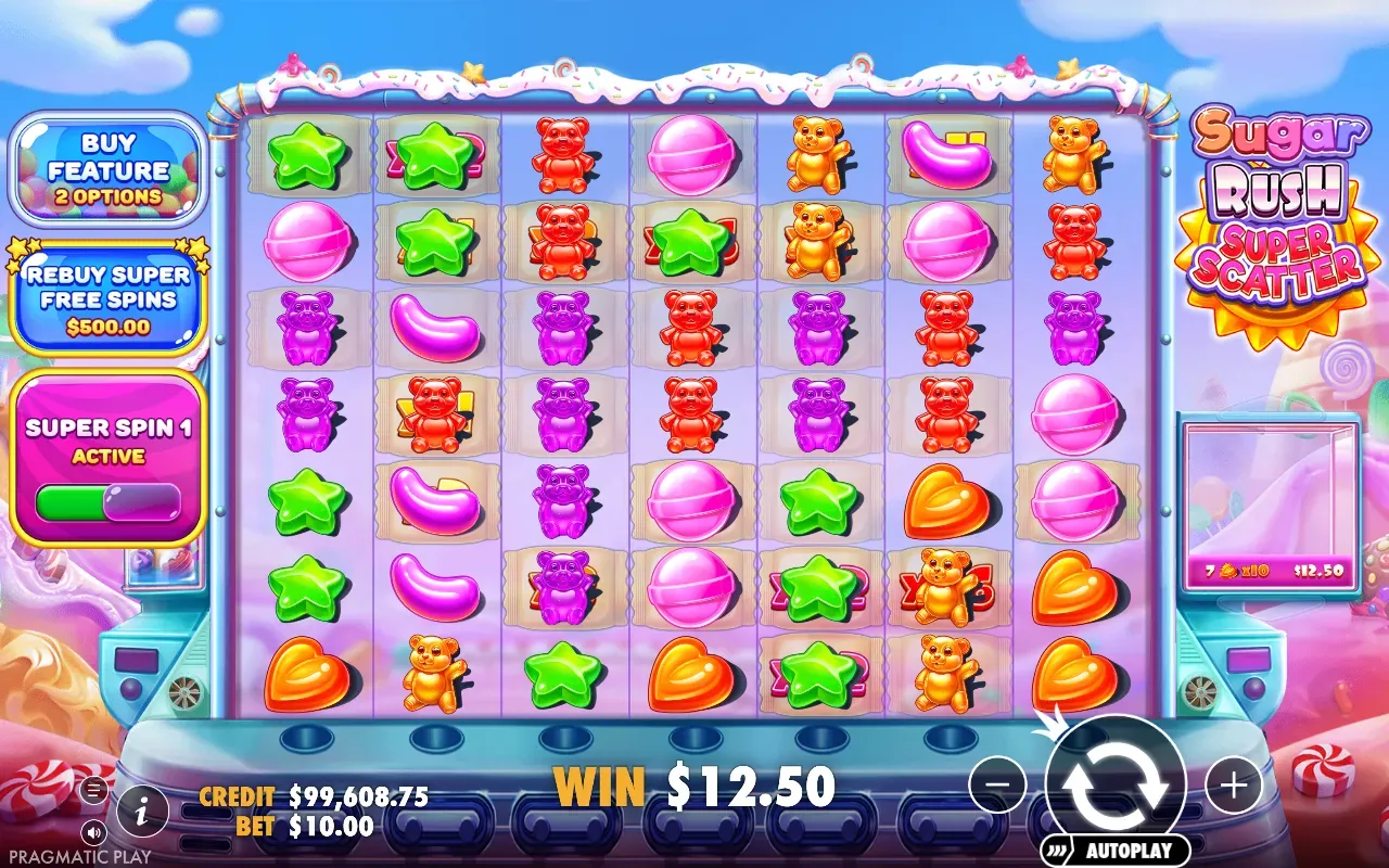 Super Spin 1 activo