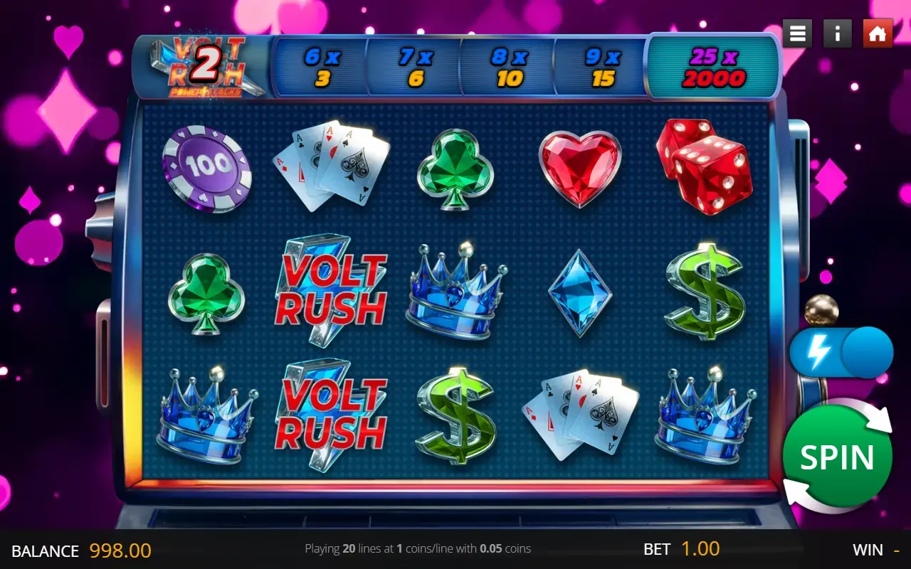 Dos rayos Volt Rush